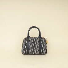 Christian Dior Blue Oblique D-Vibe Bowling Bag