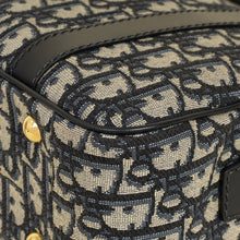 Christian Dior Blue Oblique D-Vibe Bowling Bag