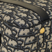 Christian Dior Blue Oblique D-Vibe Bowling Bag