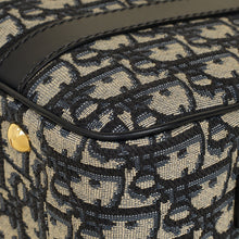 Christian Dior Blue Oblique D-Vibe Bowling Bag