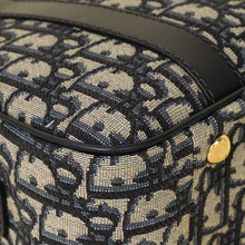 Christian Dior Blue Oblique D-Vibe Bowling Bag
