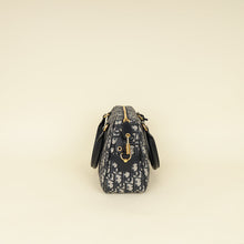 Christian Dior Blue Oblique D-Vibe Bowling Bag