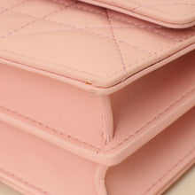 Christian Dior Pink Macrocannage Mini Caro Bag