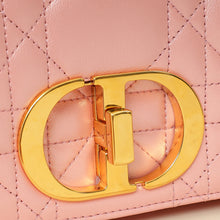 Christian Dior Metallic Macrocannage Small Caro Bag