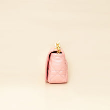 Christian Dior Metallic Macrocannage Small Caro Bag