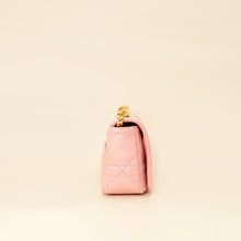 Christian Dior Metallic Macrocannage Small Caro Bag