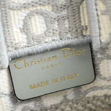 Christian Dior Grey Oblique Mini Vertical Book Tote Bag