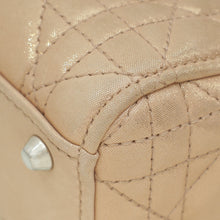 Christian Dior Metallic Nude Lady Dior Mini Shimmering Chain Bag