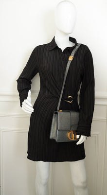 Christian Dior Grey Multicolor 30 Montaigne Flap Bag