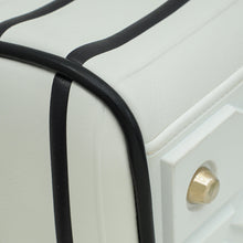 Christian Dior Bicolor Vibe Zip Medium Bowling Bag