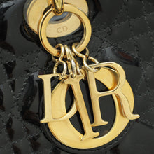 Christian Dior Black Lady Dior Large Bag