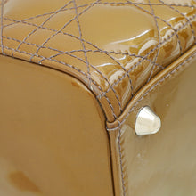 Christian Dior Golden Brown Lady Dior Large Bag