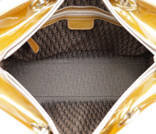Christian Dior Golden Brown Lady Dior Large Bag