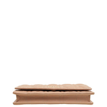 Christian Dior Rose des Vents Caro Pouch with Chain
