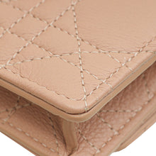 Christian Dior Rose des Vents Caro Pouch with Chain