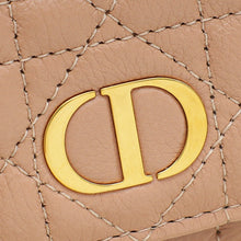 Christian Dior Rose des Vents Caro Pouch with Chain