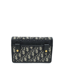 Christian Dior Navy Blue 30 Montaigne Oblique 2 Way Chain Pouch