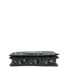 Christian Dior Navy Blue 30 Montaigne Oblique 2 Way Chain Pouch