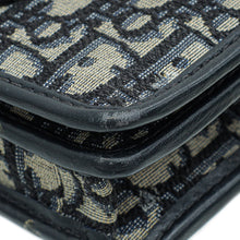 Christian Dior Navy Blue 30 Montaigne Oblique 2 Way Chain Pouch