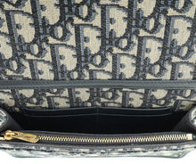 Christian Dior Navy Blue 30 Montaigne Oblique 2 Way Chain Pouch