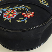 Christian Dior Multicolor Galliano Era Embroidered Saddle Pochette Bag