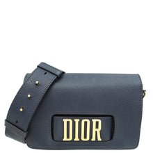Christian Dior Navy Blue Dio(r)evolution Flap Bag