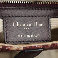 Christian Dior Burgundy Oblique Saddle Medium Bag