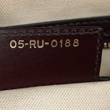 Christian Dior Burgundy Oblique Saddle Medium Bag