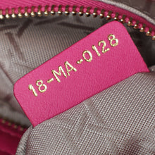Christian Dior Fuchsia Mini Lady Dior Chain Bag