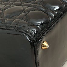 Christian Dior Black Lady Dior Medium Bag