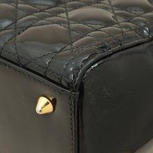 Christian Dior Black Lady Dior Medium Bag