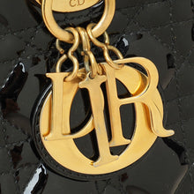 Christian Dior Black Lady Dior Medium Bag