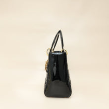 Christian Dior Black Lady Dior Medium Bag
