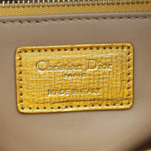 Christian Dior Metallic Gold My Lady Dior Small Bag