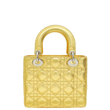 Christian Dior Metallic Gold My Lady Dior Small Bag