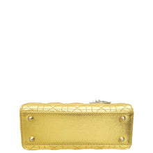 Christian Dior Metallic Gold My Lady Dior Small Bag