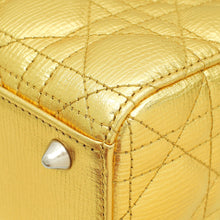 Christian Dior Metallic Gold My Lady Dior Small Bag