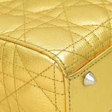 Christian Dior Metallic Gold My Lady Dior Small Bag