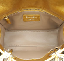 Christian Dior Metallic Gold My Lady Dior Small Bag