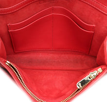 Christian Dior Red Diorama Wallet On Chain