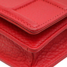 Christian Dior Red Diorama Wallet On Chain