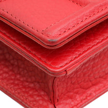 Christian Dior Red Diorama Wallet On Chain