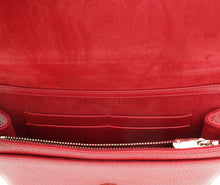 Christian Dior Red Diorama Wallet On Chain