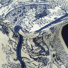 Christian Dior Bicolor Toile De Jouy Book Tote Medium Bag