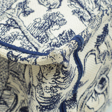 Christian Dior Bicolor Toile De Jouy Book Tote Medium Bag