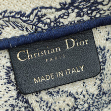 Christian Dior Bicolor Toile De Jouy Book Tote Medium Bag