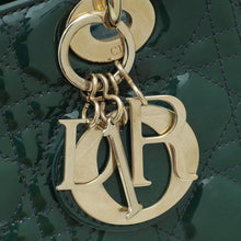 Christian Dior Pine Green Lady Dior Medium Bag