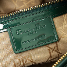 Christian Dior Forest Green Lady Dior Medium Bag