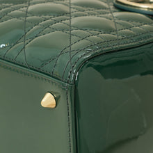 Christian Dior Forest Green Lady Dior Medium Bag