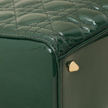 Christian Dior Forest Green Lady Dior Medium Bag